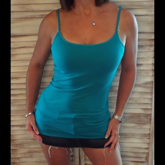 🎀PLUS Cami One Size Teal - Picture 1 of 5